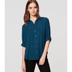 LOFT Utility Blouse